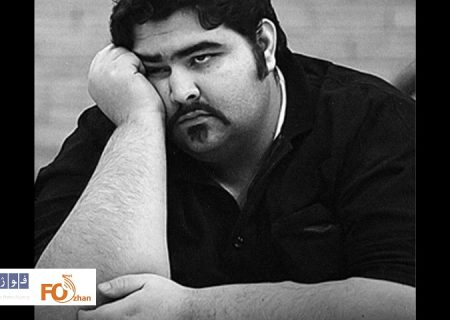 بازیگر جوان در قطعه هنرمندان آرام گرفت