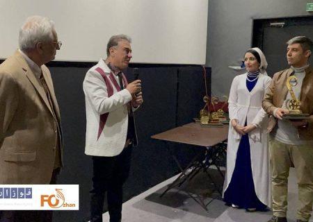 مراسم اکران «زنی با ارابه چوبی»در پاریس برگزار شد