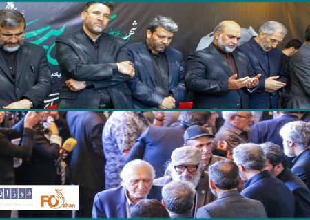 مراسم ادای احترام و همدلی سینماگران به شهیدان خدمت برگزار شد