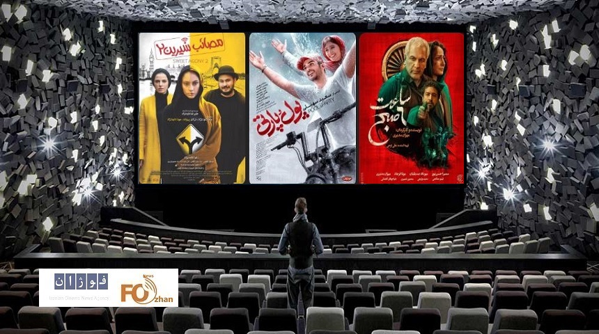 گیشه روزانه سینما، میزبان سه فیلم جدید شد