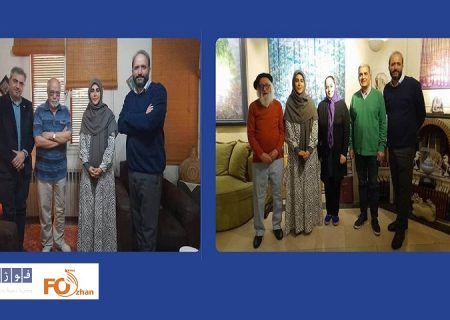 معاون امور هنری وزارت فرهنگ به دیدار اکبر زنجانپور و حسین محجوبی رفت