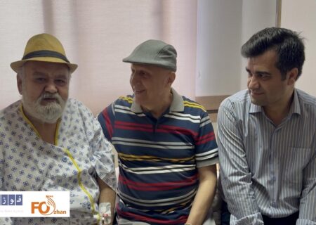 «اکبر عبدی» در بیمارستان از مردم تشکر کرد