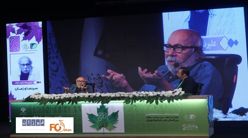 داودنژاد: “دانایی سینمایی” یعنی چگونگی به تصویر کشیدن زمان در روایت