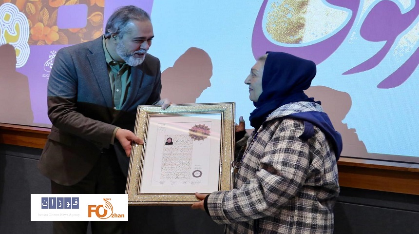 نشان درجه یک هنری به «مینو غزنوی» اهدا شد