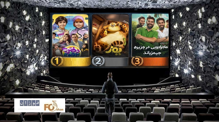 گیشه روزانه سینما، آخرین چهارشنبه بهمن، جدول دوشنبه را تکرار کرد