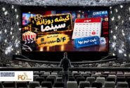 گیشه روزانه سینما سومین یکشنبه مهر را با فروش ۵/۴ میلیارد تومان سپری کرد